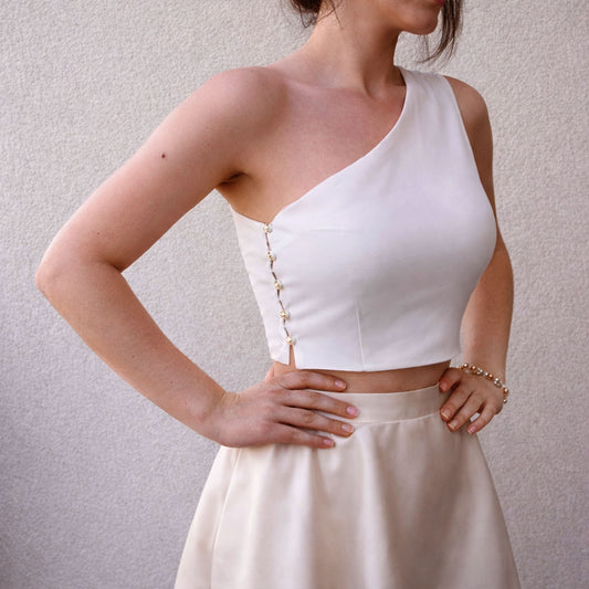 Patron petit top simple - Patron PDF crop top 