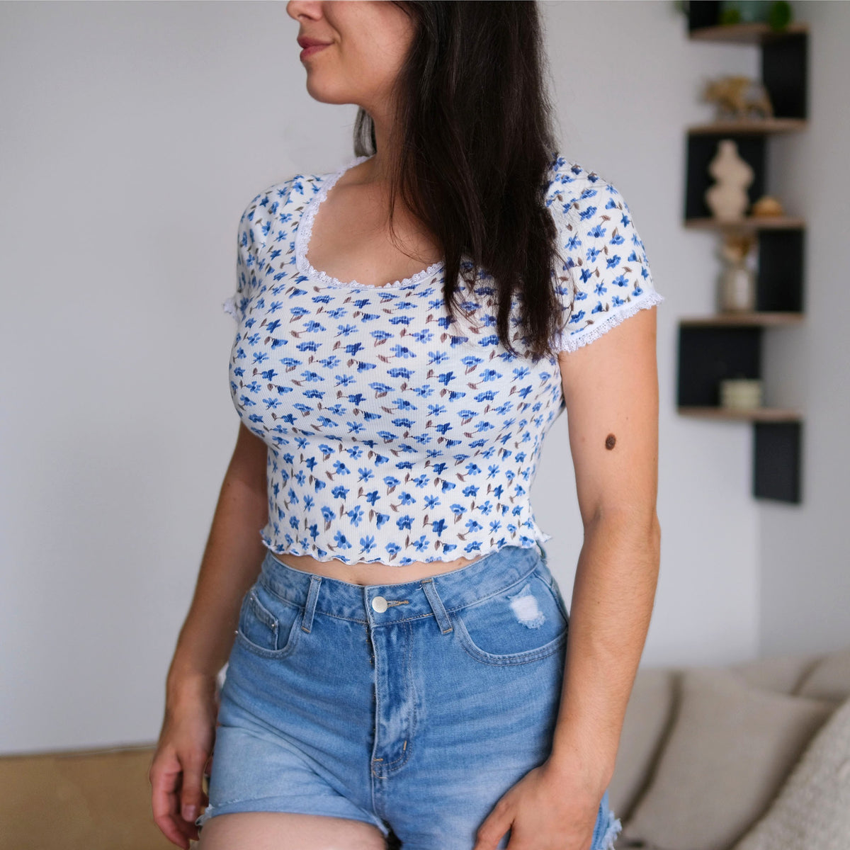 Patron t-shirt femme jersey facile à coudre | PDF