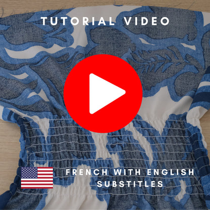 tuto vidéo couture robe été