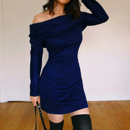 Patron PDF robe pull moulante avec décolleté bardot, épaules dénudées Ma boutique